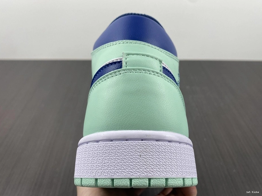 554724-413 Foam Mint - 1 Mystic Jordan Navy Mid 0105